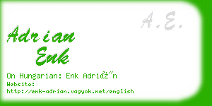 adrian enk business card